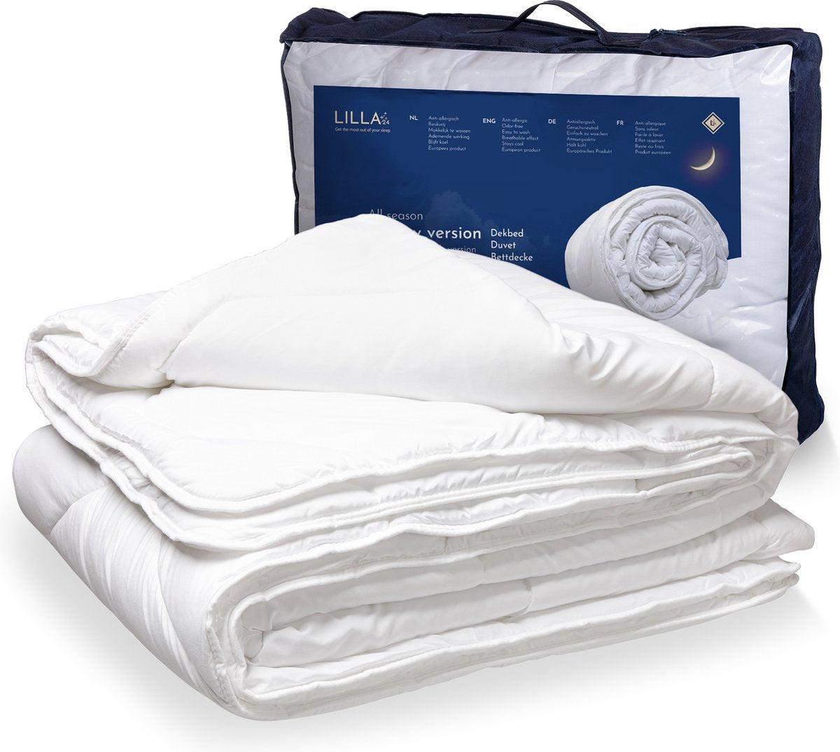 LILLA24® premium dekbed - All year dekbed - Warmteklasse 2 - Wasbaar