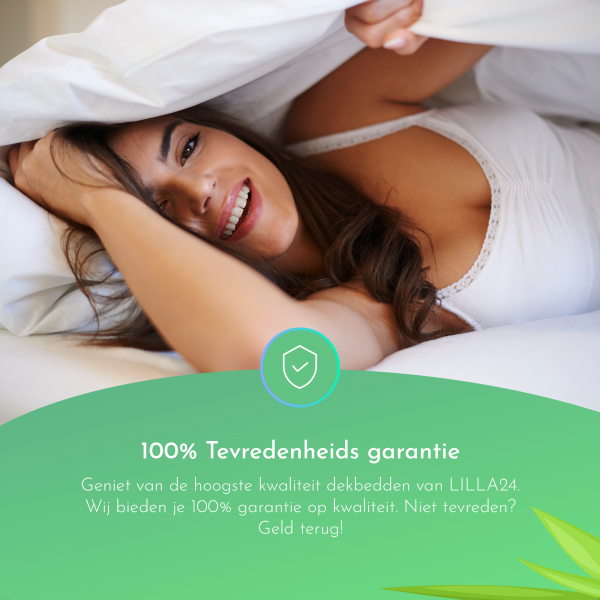 LILLA24 bamboe zomerdekbed - Warmteklasse 4 – Verkoelend & Anti allergisch