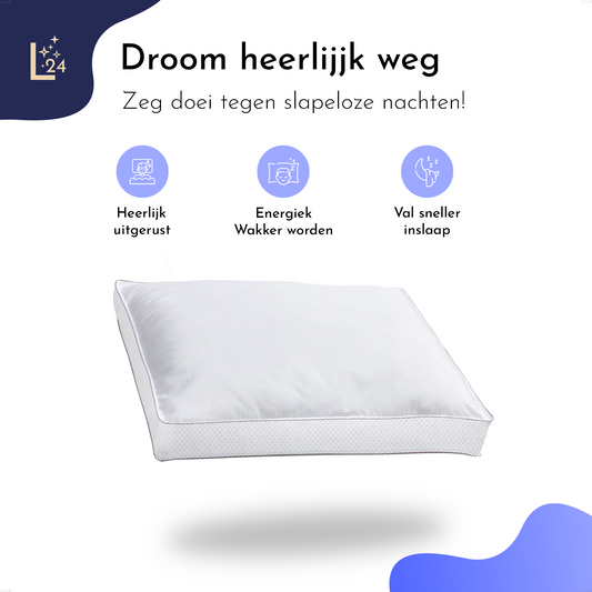 LILLA24® Luxe boxkussens set van 2 stuks - 50x60cm