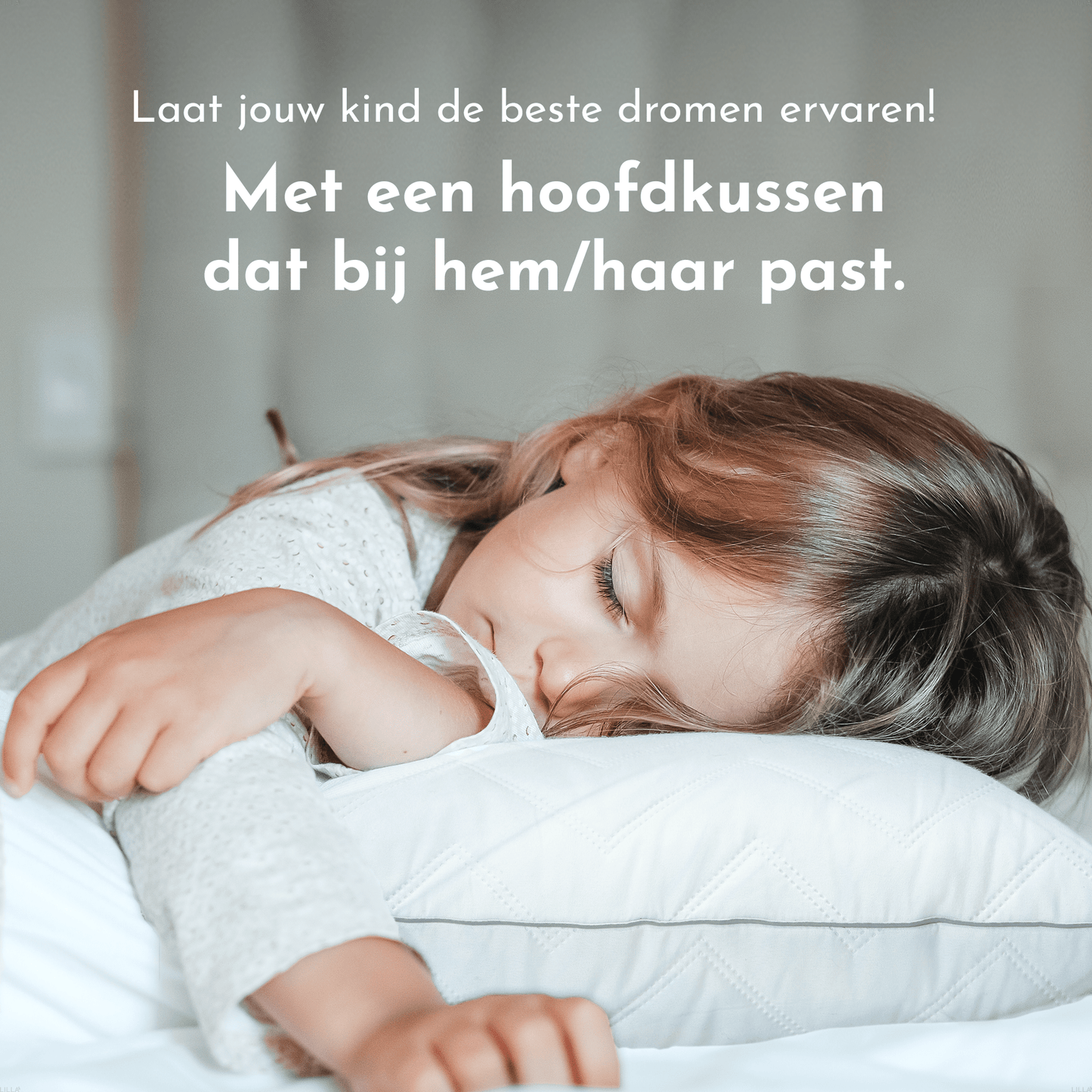 LILLA24 luxe kinderkussen | 60x70 cm - Peuterkussen