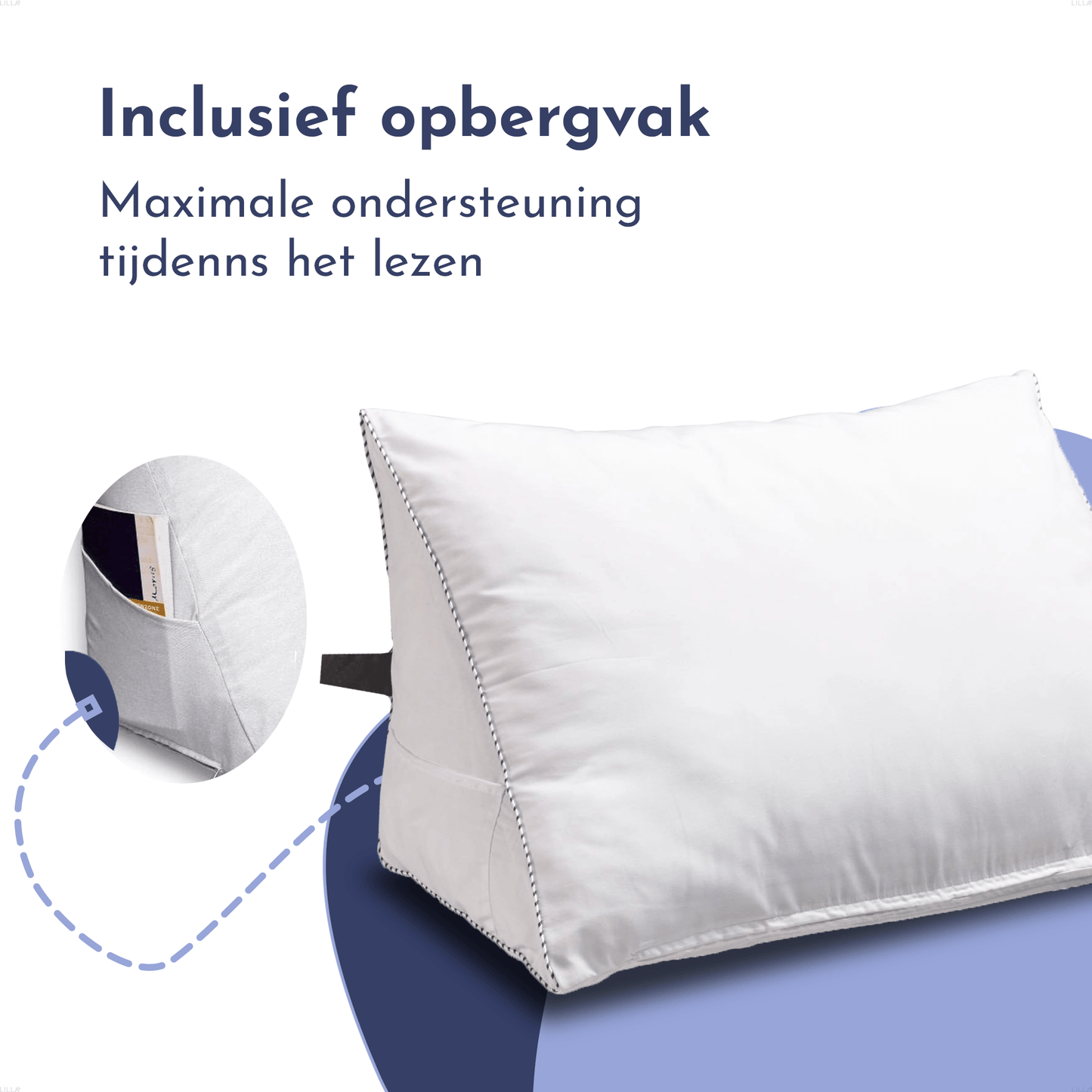 LILLA24 Luxe leeskussen | 45x65 cm
