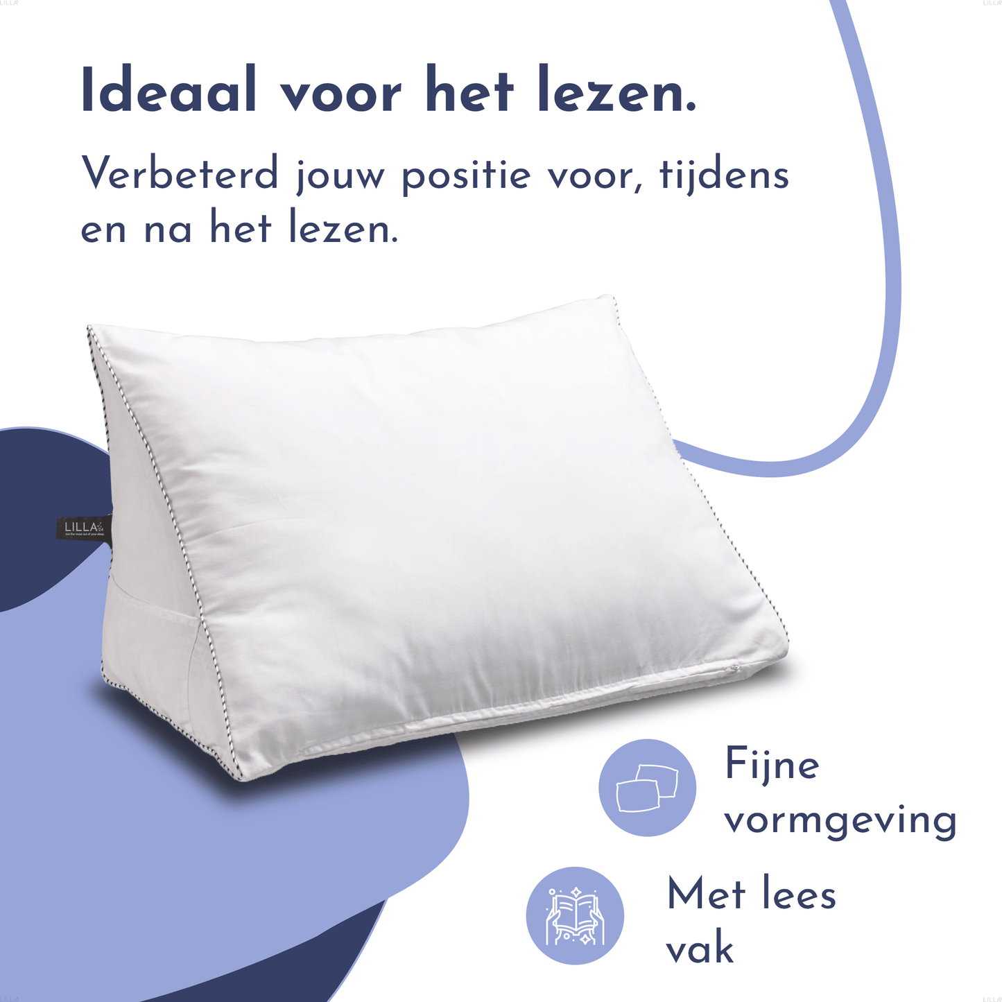 LILLA24 Luxe leeskussen | 45x65 cm
