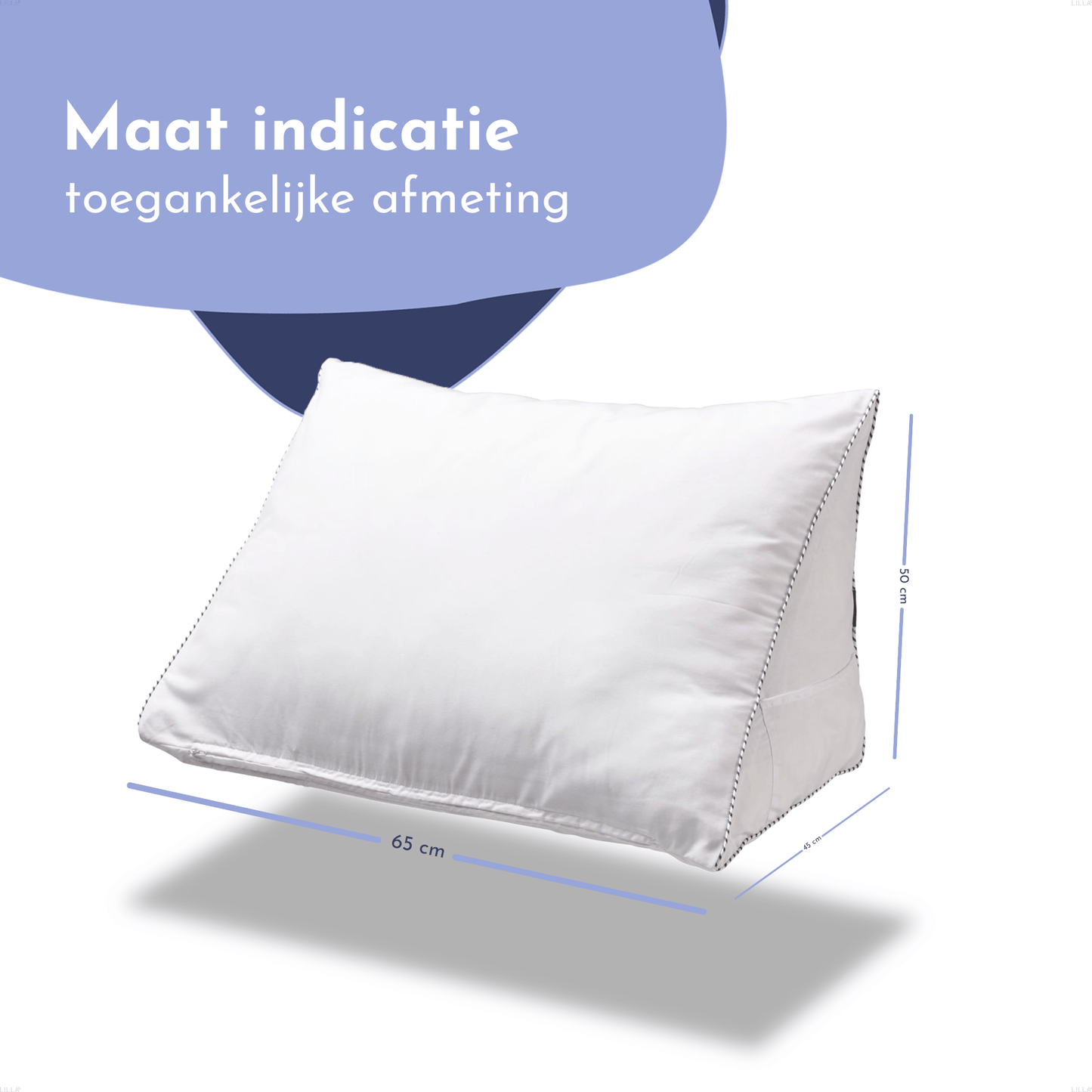 LILLA24 Luxe leeskussen | 45x65 cm