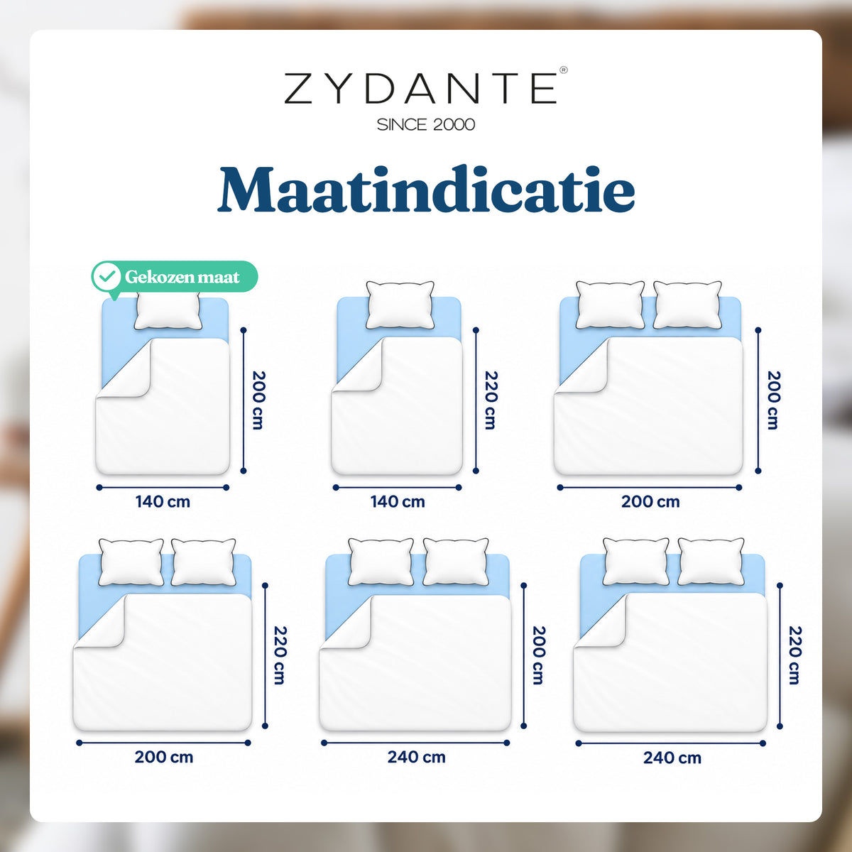 Zydante® Microvezel dekbed Apres Ski