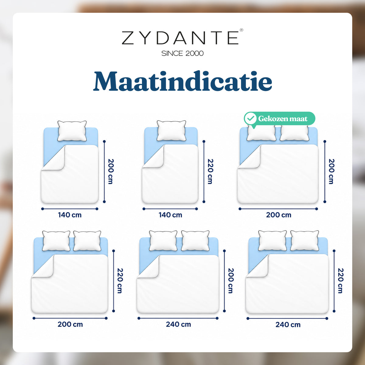 Zydante® Microvezel dekbed Apres Ski